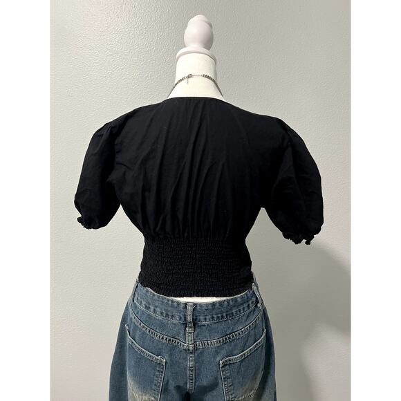 Cotton On Puffy Sleeve Corset Top - Picture 5 of 5